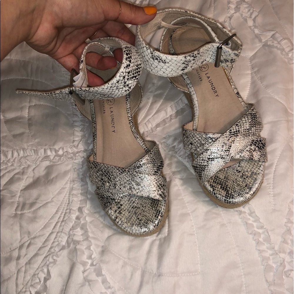 Snake Print shoes